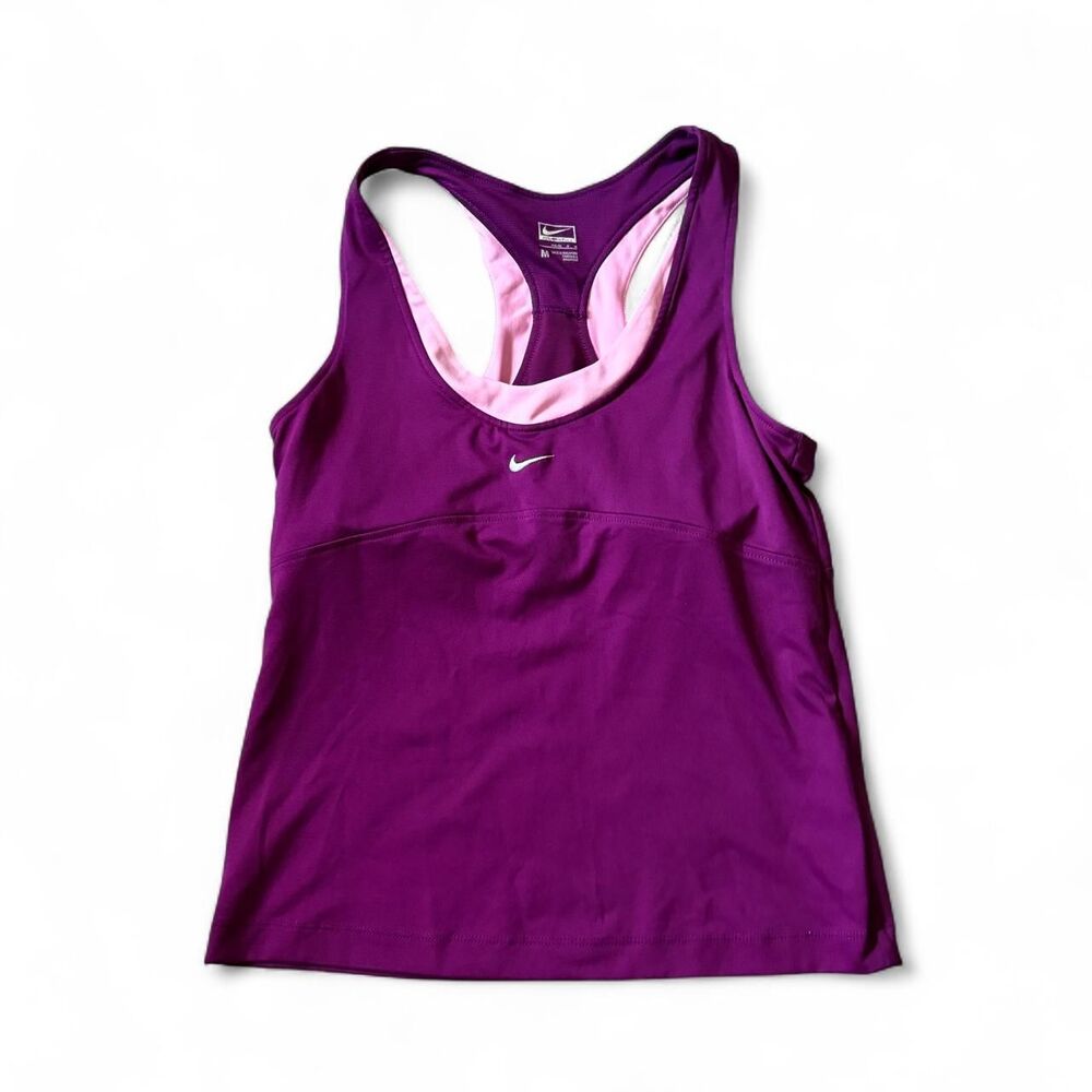Nike Women's Purple and Pink Vest